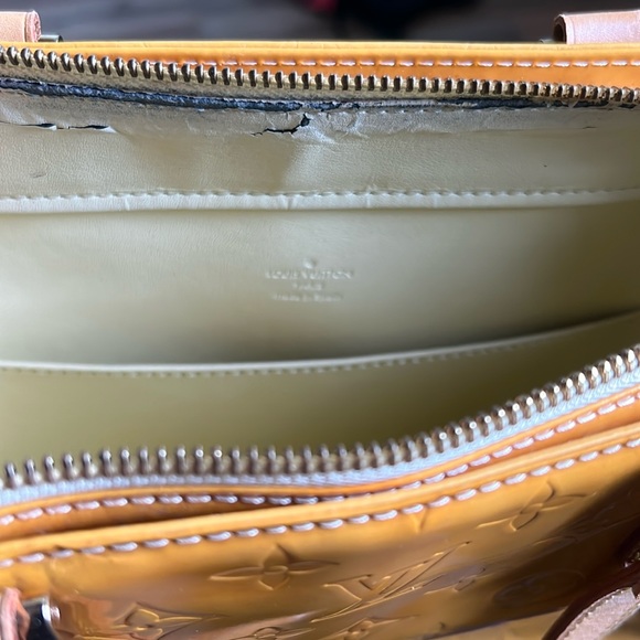 Authentic Louis Vuitton Bernie’s Columbus shoulder tote bag yellow - Picture 3 of 17